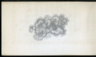 Vintage Buick Car Christmas Greeting Card Howard Auto Co.  Los Angeles CA c 1920s 3
