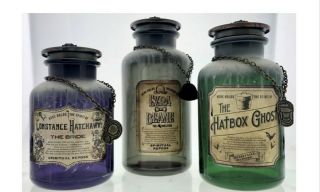 Disney Haunted Mansion 50th Host A Ghost Bottle - The Hatbox Ghost