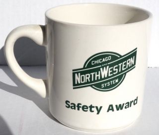 Chicago Northwestern,  Iowa Division Safety Award Coffee Cup