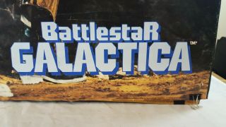 Vintage 1978 BATTLESTAR GALACTICA poster PRO ARTS CYLON robot RARE 20x28 3