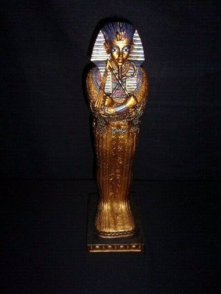 Large 16 1/2 " Tall Egyptian King Tut Collectible Pharaoh Figurine Summit Egypt