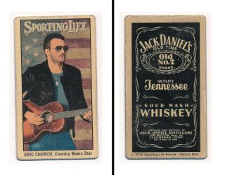 Sporting Life " T - Size Series 3 " - Eric Church,  Country Music Star