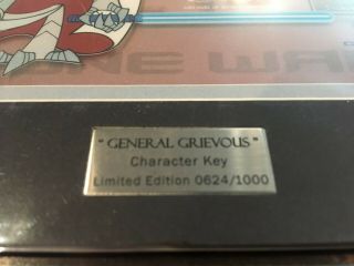 Star Wars Clone Character key General Grievous 624/1000 Acme Archives Direct 2