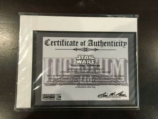 Star Wars Clone Character key Darth Sidious 211/500 SDCC Acme Archives Direct 3