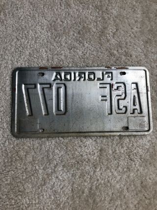 Florida State License Plate 2