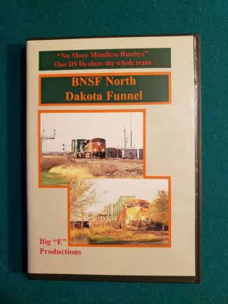 Bnsf North Dakota Funnel 2 Dvd Set Big " E " Productions,