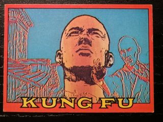 1973 Topps Kung Fu Complete Set Of 60 Cards,  48 Variation