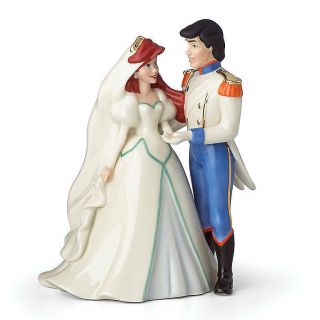 Disney Lenox Classics Little Mermaid Ariel & Prince Eric Wedding Figurine 877691