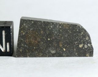 Meteorite Nwa 11436 - Rumuruti R3 - 6 (s3/w - Low) - Best Polished Endcut 3.  78g