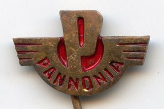 Hungary Vintage Pannonia Bike Motorcycle Badge Pin Grade
