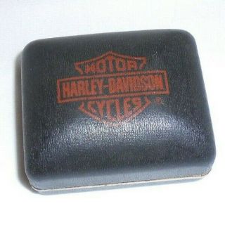 Vintage Sterling Harley Davidson Pin in its box 3