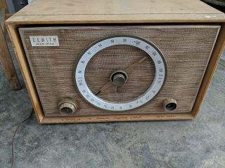 Vintage Zenith Tube Radio 1959