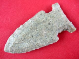 Fine Quality Authentic Kentucky Big Sandy Side Notched Point Indian Arrowheads
