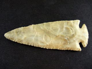 Fine Authentic 3 7/8 Inch Collector Grade Missouri Dovetail Point Arrowheads 3