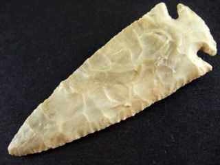 Fine Authentic 3 7/8 Inch Collector Grade Missouri Dovetail Point Arrowheads 5