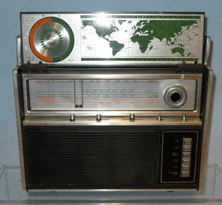 Vintage Cariole Multiband Transistor Radio,  Old Portable Ac Or Dc,