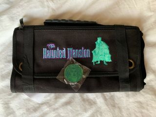 D23 Expo 2019 Mog Wdi Haunted Mansion Roll Up Bag With Madame Leota Pin Le 400
