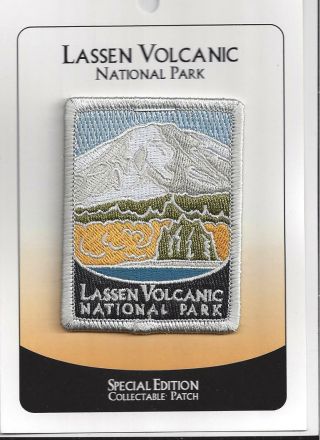 Lassen Volcanic National Park Souvenir Patch Special Edition Traveler Series