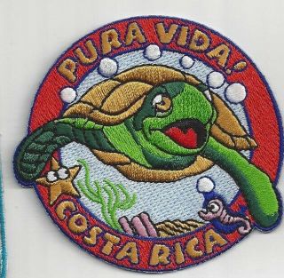 Costa Rica Souvenir Patch