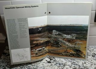 Vintage Weserhutte Co.  Mining Construction Machinery Crawler Cranes Brochure 5