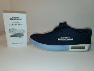 Navy Blue Vintage Sports Illustrated Sneaker Caller Id Phone