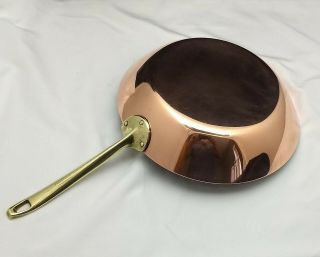 Paul Revere Ware Limited Edition Usa Vintage Solid Copper Fry Pan 10 1/2 "
