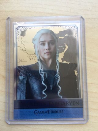2019 Game Of Thrones Inflexions Mirror Relationship Card Rm12 Daenerys Jon Snow