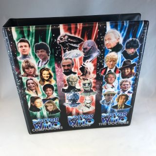 Binder Sale: Album For Doctor Who Trilogy Trading Cards By Strictly Ink Uk 2006
