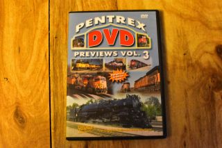 Pentrex Dvd Previews Volume 3 - Pentrex Train Video Dvd - Railroad Up Bnsf Sp