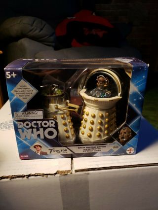 Doctor Who Dalek Emporer Davros And Imperial Dalek