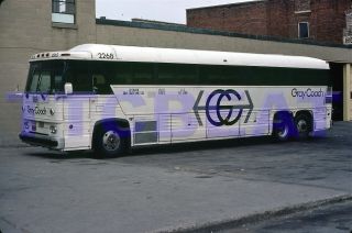 Gray Coach Bus Slide: Gcl 2268 Mci In Guelph (1980)