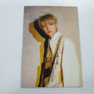 Stray Kids Cle 2 : Yellow Wood Official Pre - Order Felix Card 1p K - Pop
