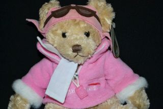 British Airways Collectable Teddy Amy 100 Years Of Flight Rare 2003 2