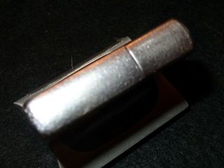 Rare 1948 - 49 3 Barrel Hinge Zippo Lighter With Matching Insert 4