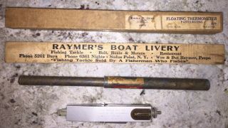 Antique & Vintage Measuring Tools - Thermometers Ruler Etc