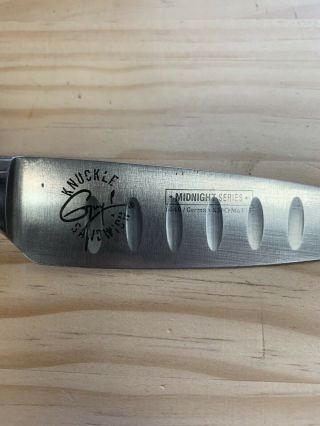 Knuckle Sandwich RARE Midnight series 4 INCH Paring Knife Designed by GUY FIERI 5