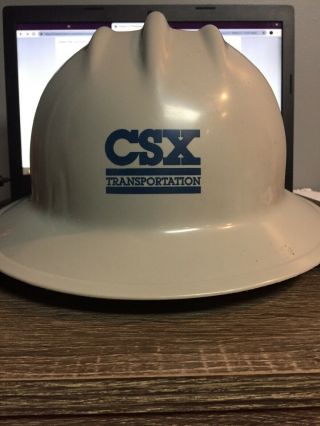 Csx Railroad Safety Hard Hat Late 80’s