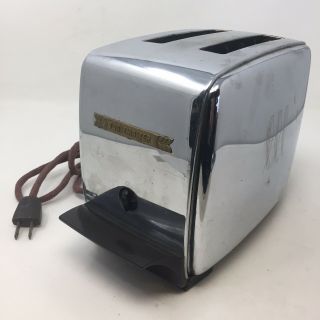 Vtg Toastmaster Deluxe Automatic Pop Up Toaster Bakelite 1b16 50s/60s Kk5a