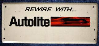 Autolite Display Rack Sign Rewire With Autolite