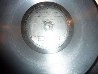 Edison Diamond Disc 80128 " William Tell Overture - Parts 1& 2 " Edison Conc Band