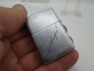 Vintage 1937 - 50 GE General Electric Zippo Lighter Cond.  PAT.  2032695 3