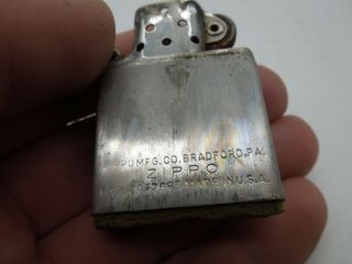 Vintage 1937 - 50 GE General Electric Zippo Lighter Cond.  PAT.  2032695 7