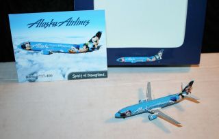 Alaska Airlines Disney Scheme Boeing 737 - 400 Gemini Jets 1:400