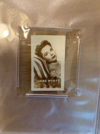 1948 Topps Magic Photo Movie Stars 41J Jane Wyatt PSA 8 pop 2 (None Higher) 2