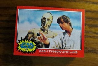 1977 Topps Star Wars Starter set Red Series 41 cards 2
