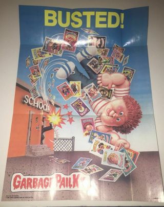 1986 Garbage Pail Kids Poster 18 As Seen On Netflix Slobby 
