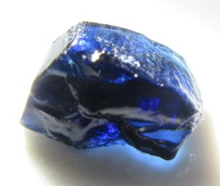 5.  60 Crt Sapphire Blue Tourmaline Facet Rough f18 3