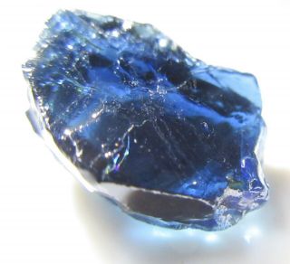 5.  60 Crt Sapphire Blue Tourmaline Facet Rough f18 4