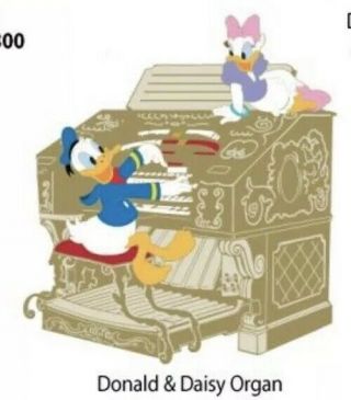 Disney D23 Expo 2019 Dssh Dsf El Capitan Theatre Organ Series Donald & Daisy Pin