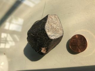 Meteorite - Nwa Chondrite 112g Dark Fusion Crust